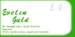 evelin guld business card